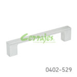 Jaladera Zamak cc 128 mm L=144 mm 4336 Z09 Cromo mate Tornillo M4x25mm