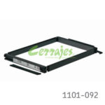 Marco telesc extr total ngo/gris prof500 d 830/970