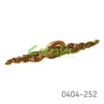 Jaladera Zamak cc 96 mm L=179 mm 2104 - 216 Latón antiguo