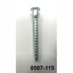 Tornillo conector p 6.3x50 zinc 1513/05