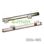 Corredera para porta teclado Cerrajes  L=350mm Zincada extensión parcial