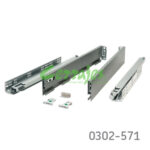 Jgo.Vionaro grafito 500 mm para 40 kg con cierre suave h=89