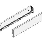 Lateral Vionaro 500 mm h=89 mm  izq/der blanco