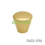 Botón Latón Ø=28 mm 4089 L15 Latón pulido Tornillo #8-32X1"