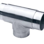 Tee union 50 mm para sistema de pasamanos