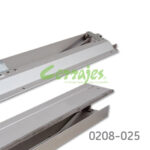 Sistema corredizo para armario puerta cooplanar Bortoluzzi "Eureka" L=2,4 m 45Kg