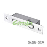 Jaladera de embutir gancho extraible Acero Inoxidable cc 65 mm L=100 mm 4537 I14 cepillado M4,5x25mm