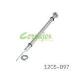 Mensula para entrepaño de cristal con tornillo y taq