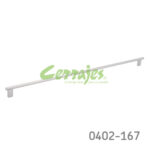 Jaladera Hierro (Acero) cc 736 mm L=756 mm 4173 H14 Niquel cepillado Tornillo #8 - 32x1 - 7/8"