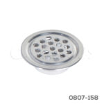 Ventila circular inoxidable diametro 19 mm