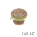 Botón Madera Ø=31 mm 4015 M72 Madera de haya Tornillo #8-32X1"
