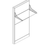 Soporte repisa ant.dx/sx 61110093.092