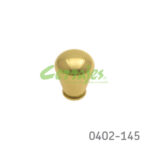 Botón Latón Ø=25 mm 4131 L15 Latón pulido Tornillo #8-32X1"