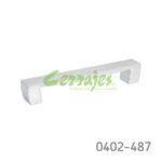 Jaladera Zamak cc 160 mm L=179 mm 4296 Z09 Cromo mate Tornillo M4x25mm