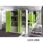 Sistema EXEDRA para puerta retractil izquierda W=500-700 mm H1930-2230 mm
