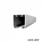 Guía superior para sistema colgante C80 L=2 m Anodizado