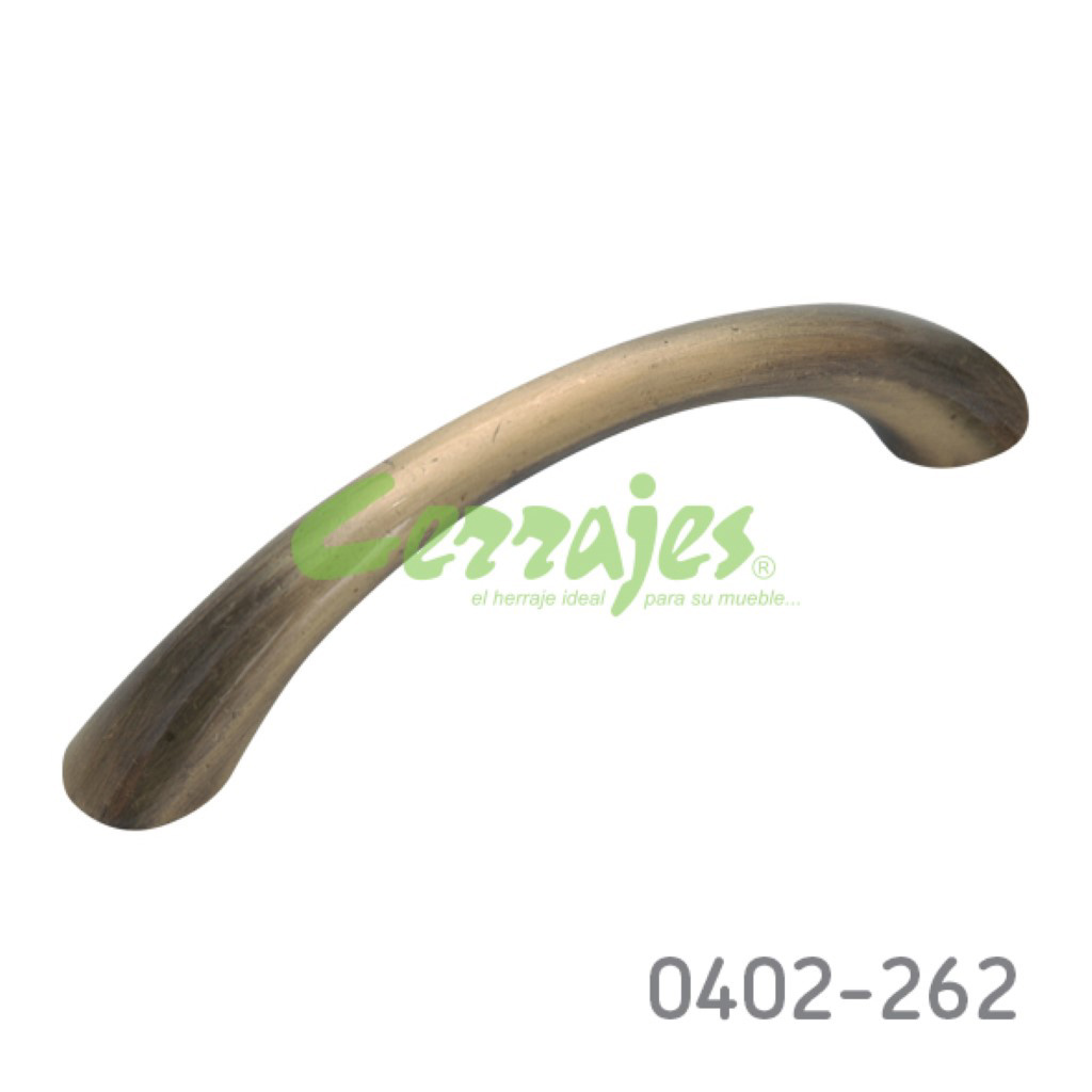 6750FA0CD282581554F50E66DF987357.jpg Jaladera Zamak cc 64 mm L=80 mm 4000 Z16 Latón antiguo Tornillo M4x25mm - Imagen 1