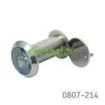 Mirilla laton 200° mica Ø16 mm L=35-60 mm niquel satinado