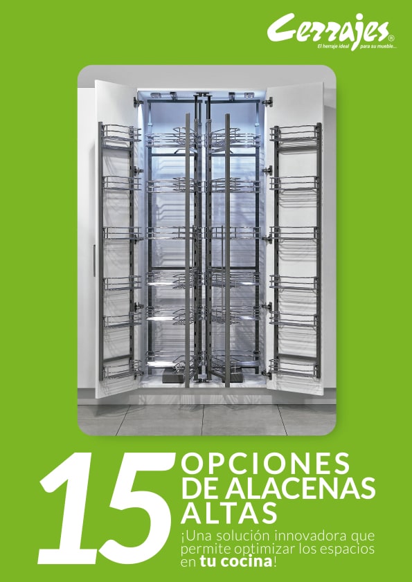 15 opciones de alacenas